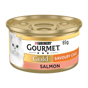 کنسرو گربه گورمت طعم ماهی سالمون 85 گرم