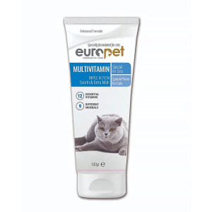 خمیر مولتی ویتامین گربه یوروپت 100 گرم 