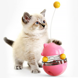اسباب بازی تعادلی سگ و گربه همراه با مخزن غذا یا جایزه