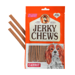 تشویقی مدادی سگ JERKY CHEWS طعم هویج 70 گرم 
